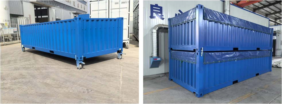 Halve hoogtecontainer: een typisch geval van 