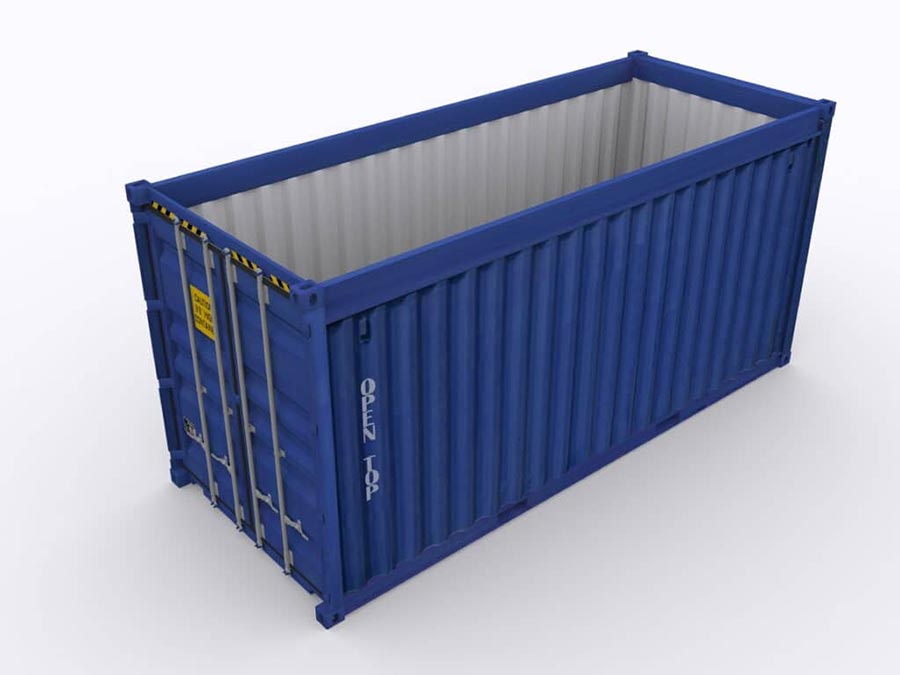 Wat zijn de toepassingsscenario's van Open Top Container?