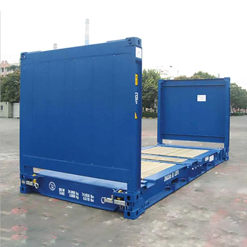 20ft platte rackcontainer