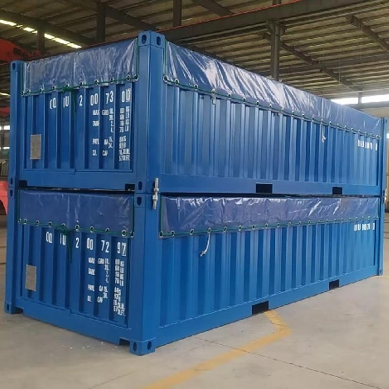 20ft halve hoogte open container