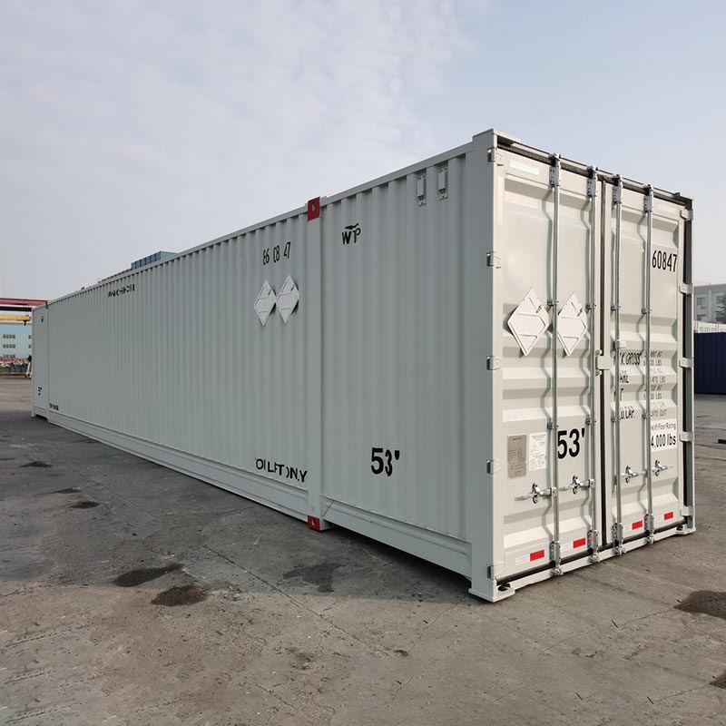 53ft hoge kubus zeecontainer