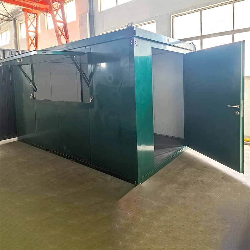 Flatpack-containerkiosk