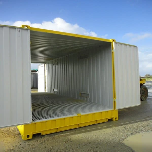 Palletbrede verzendcontainer