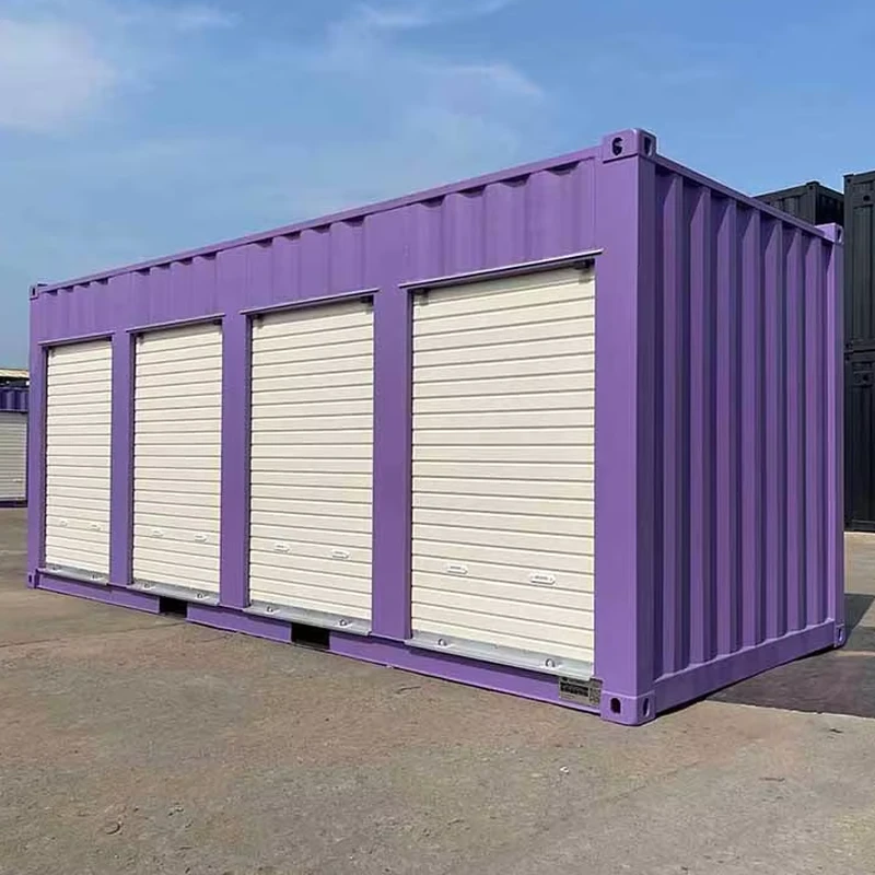 Zelfopslagcontainer met rolluikdeur